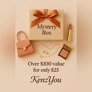 $100+ Value Mystery Box – Beauty, Bags, Fashion & More – Only $25! 🤩🤩🤩🥳🥳